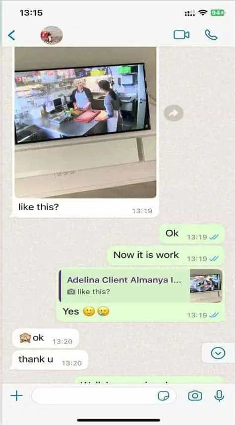 GreatestIPTV customer review on WhatsApp 7